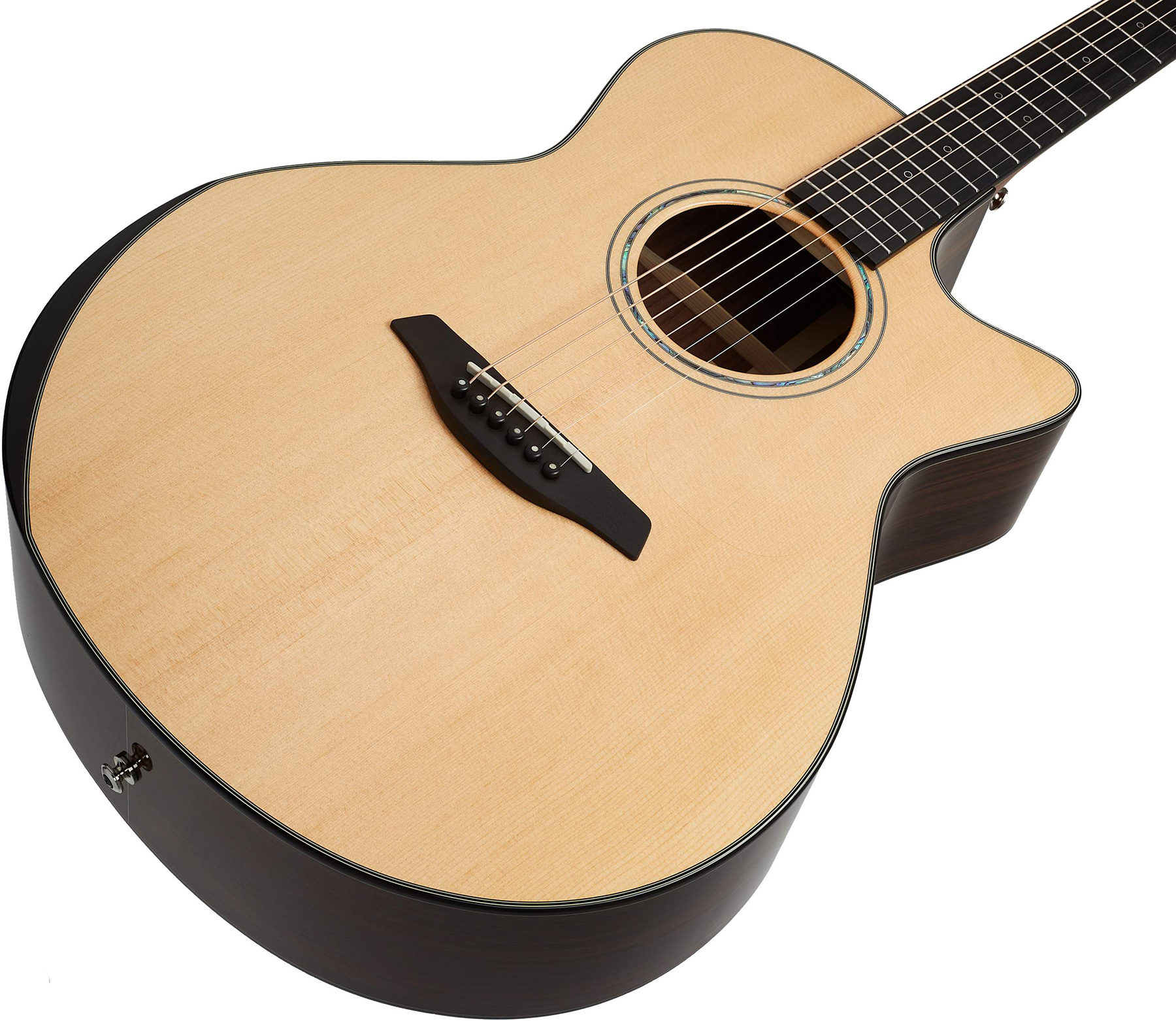 Furch Gc-sr Yellow Deluxe Grand Auditorium Cw Epicea Palissandre Eb - Natural Full-pore - Guitarra acústica & electro - Variation 2