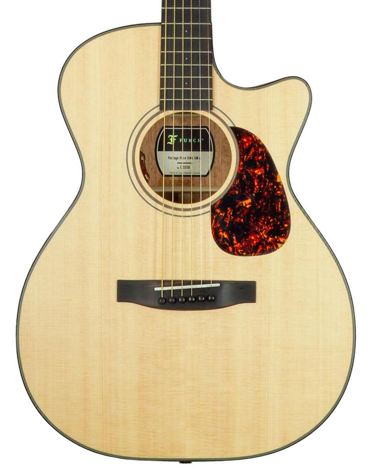 Guitarra folk Furch Vintage Pure SM OMc (LRB1) - Natural Open-Pore