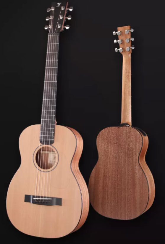 Furch Little Jane Lj 10-cm Lrb1 Lh Travel Gaucher Shsc Cedre Acajou Eb - Natural Open-pore - Guitarra folk - Variation 2