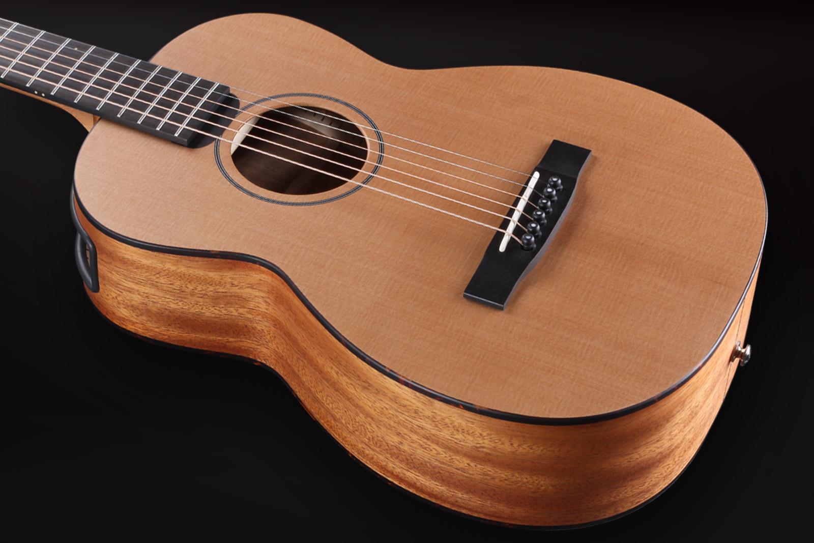 Furch Little Jane Lj-10-cm Lrb1 Travel Voyage Cedre Acajou Eb - Natural - Guitarra acústica de viaje - Variation 2