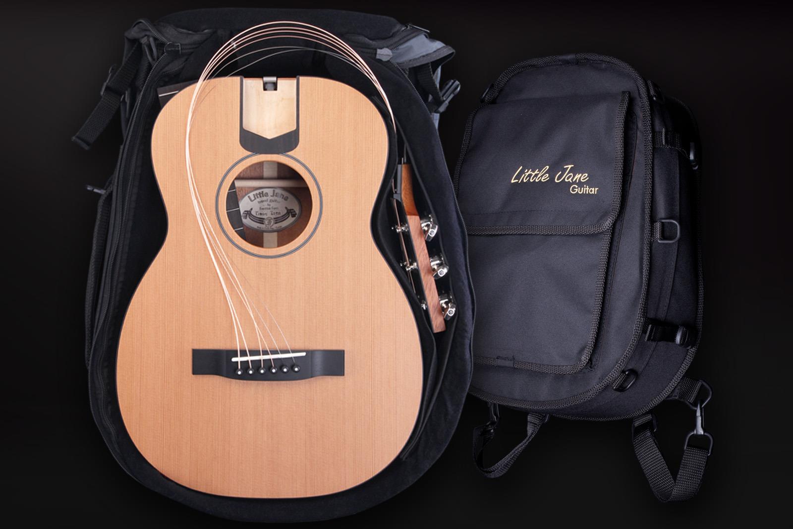 Furch Little Jane Lj 10-cm Travel Shsc Cedre Acajou Eb - Guitarra folk de viaje - Variation 8