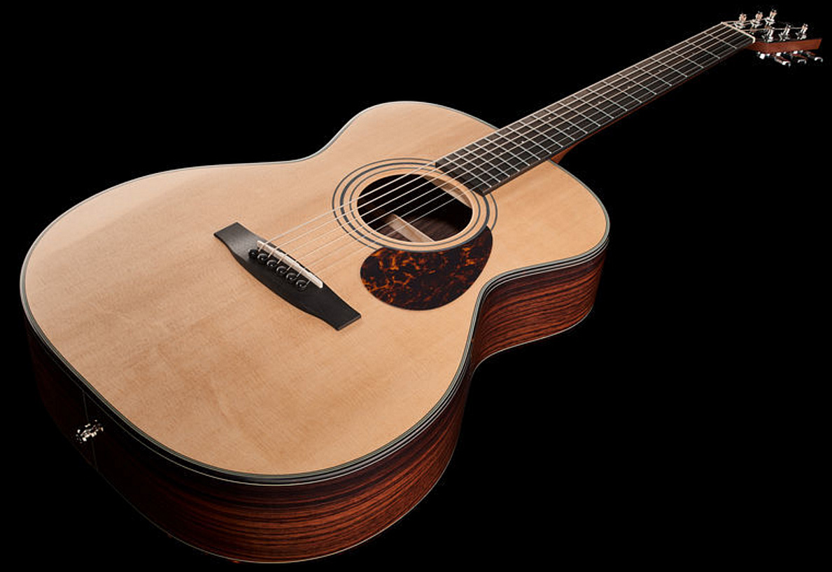 Furch Vintage 1 Om-sr Orchestra Model Epicea Palissandre Eb - Naturel Satin - Guitarra acústica & electro - Variation 2