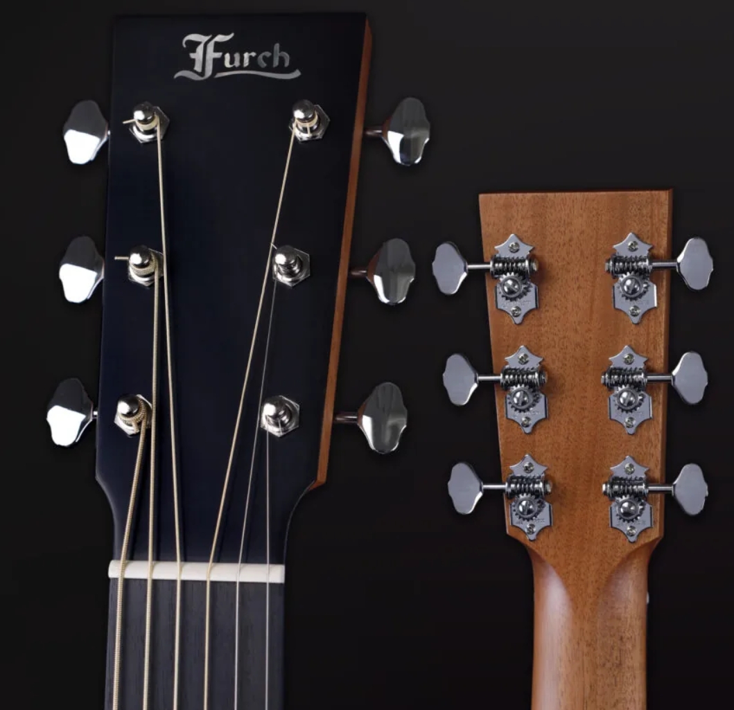 Furch Vintage 1 Sm A D Dreadnought Epicea Acajou Eb - Full-pore Vintage Natural - Guitarra Dreadnought - Variation 3