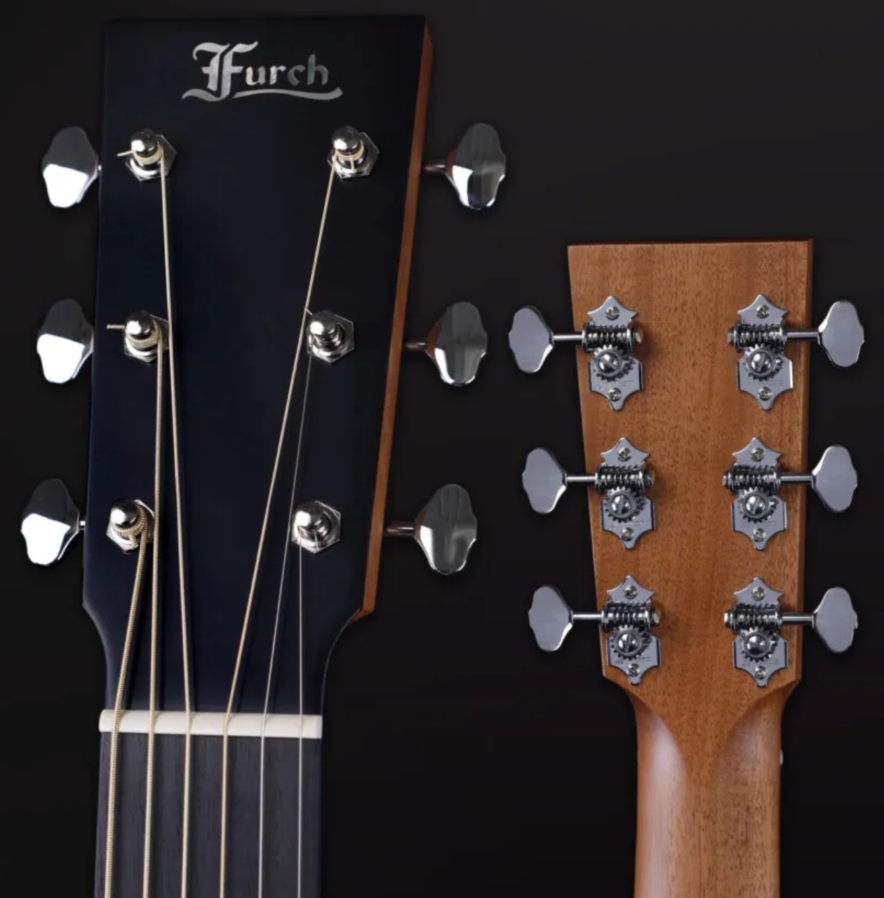Furch Vintage 1 Sr A Om Lrb1 Orchestra Epicea Palissandre Eb - Full-pore Vintage Natural - Guitarra folk - Variation 4