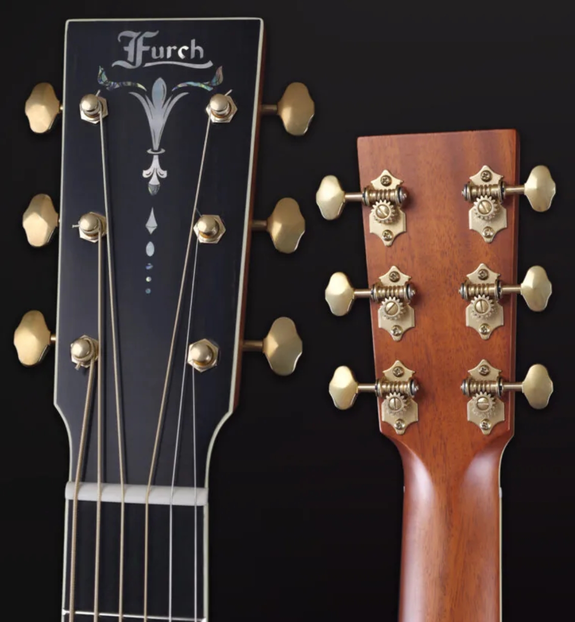 Furch Vintage 2 Sr A Om Orchestra Epicea Palissandre Eb - Full-pore Vintage Natural - Guitarra folk - Variation 5
