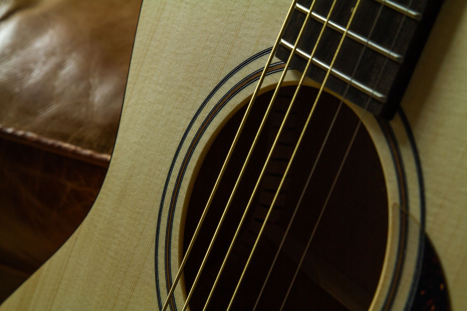 Furch Vintage Pure Em A Ooms Grand Concert Shsc Epicea Acajou Eb - Natural Open-pore - Guitarra folk - Variation 5