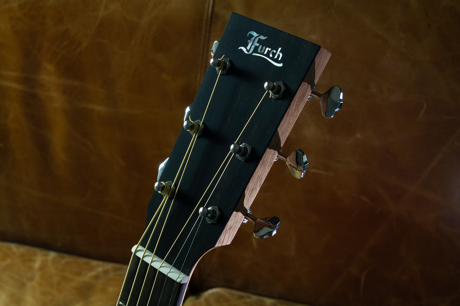 Furch Vintage Pure Em A Ooms Grand Concert Shsc Epicea Acajou Eb - Natural Open-pore - Guitarra folk - Variation 6