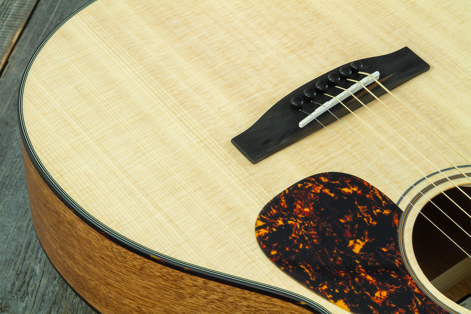 Furch Vintage Pure Sm Omc Lrb1 Orchestra Cw Epicea Acajou Eb - Natural Open-pore - Guitarra folk - Variation 6