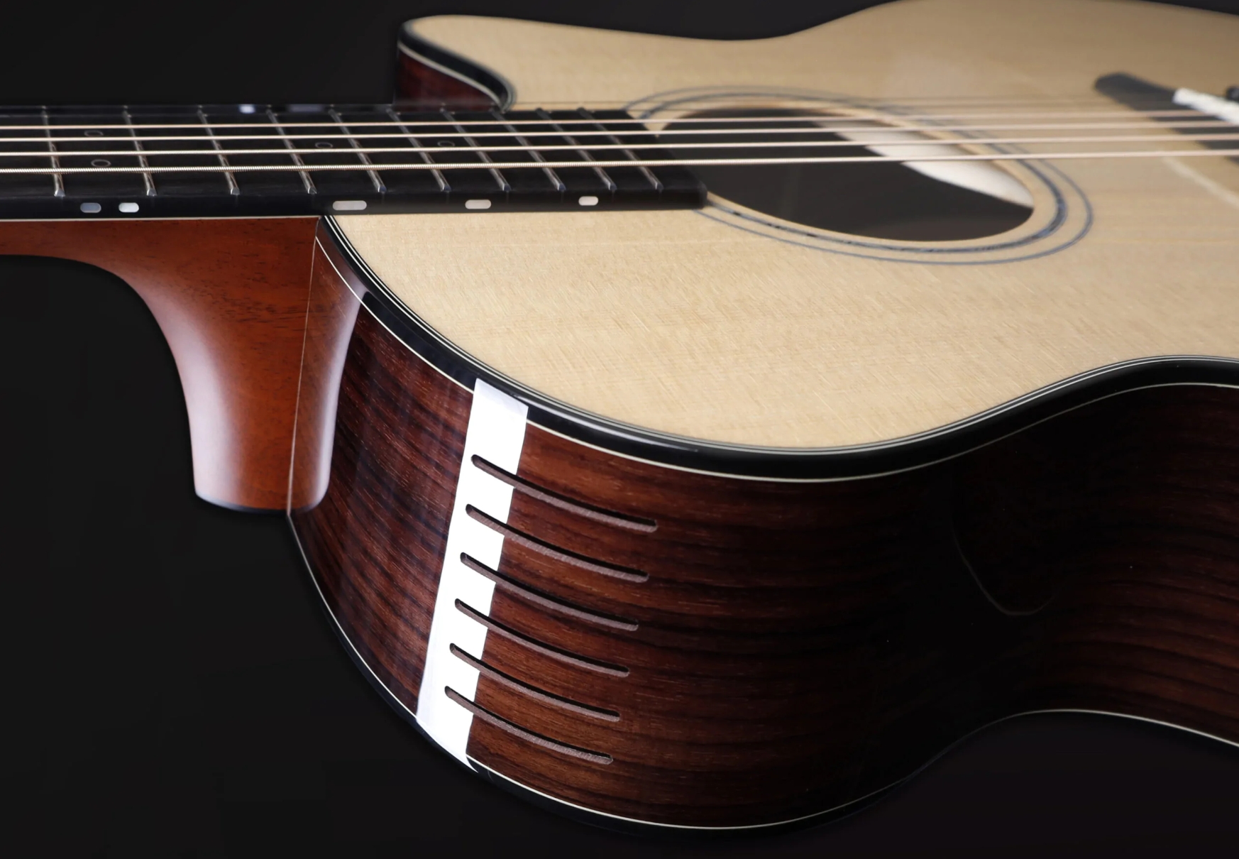 Furch Yellow Deluxe Sr A Gc Lrb1 43mm Grand Auditorium Epicea Palissandre Eb - Full-pore High-gloss Natural - Guitarra folk - Variation 6