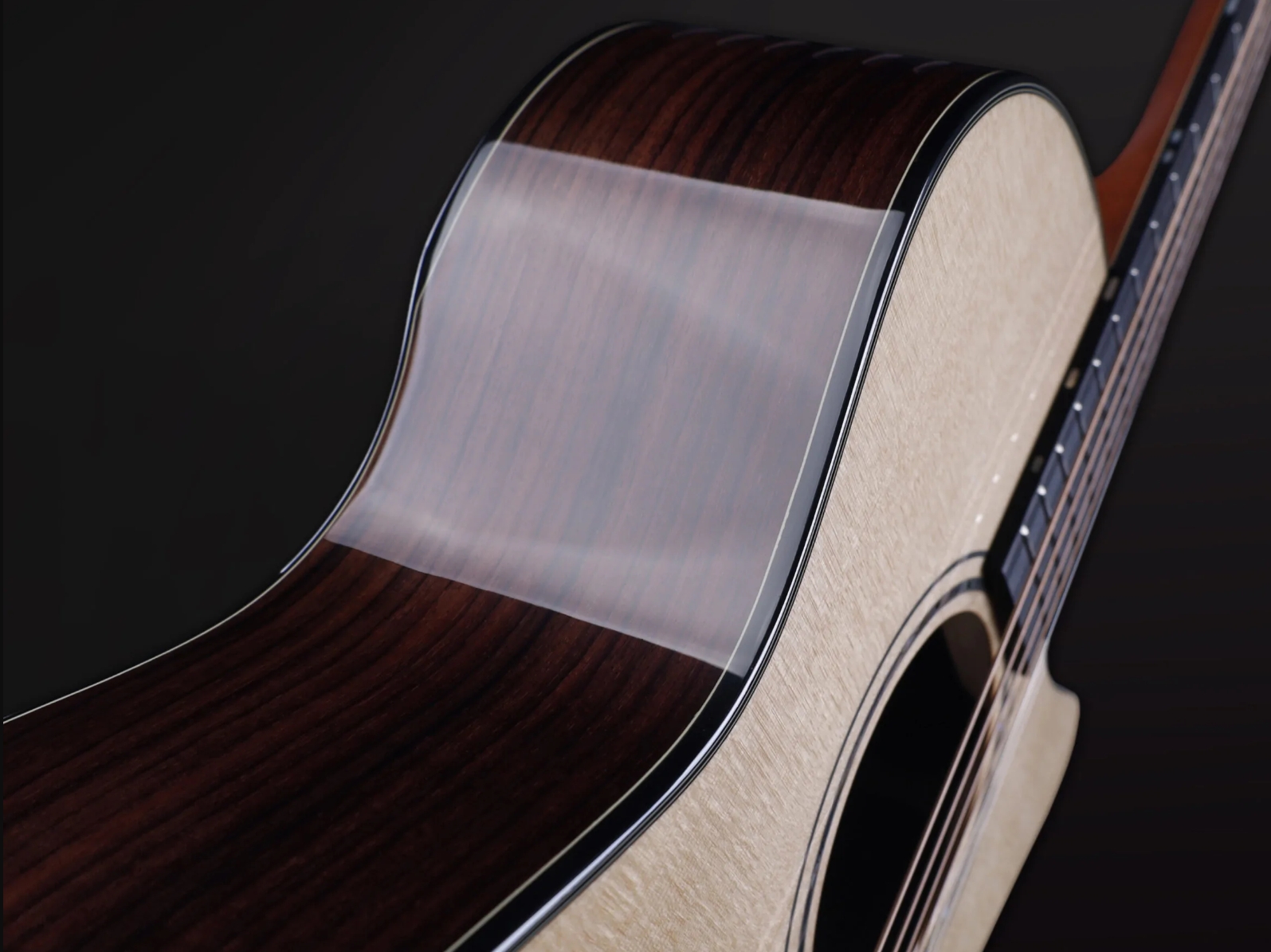 Furch Yellow Deluxe Sr A Gc Lrb1 43mm Grand Auditorium Epicea Palissandre Eb - Full-pore High-gloss Natural - Guitarra folk - Variation 7