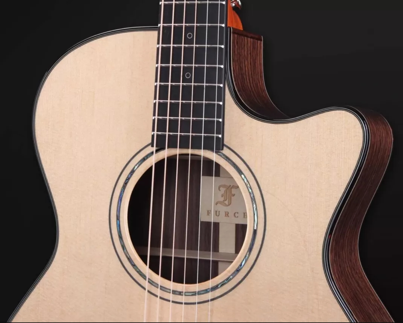 Furch Yellow Sr Gc Lrb1 Grand Auditorium Cw Epicea Palissandre Eb - Full-pore High-gloss Natural - Guitarra folk - Variation 3