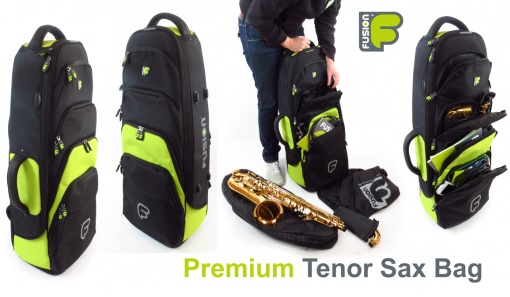Fusion Pw02l Pour Saxophone Tenor - Lime - Funda para saxófono - Variation 1