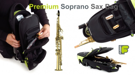 Fusion Pw030 Pour Saxophone Soprano, Clarinette, FlÛte - Orange - Funda para saxófono - Variation 2