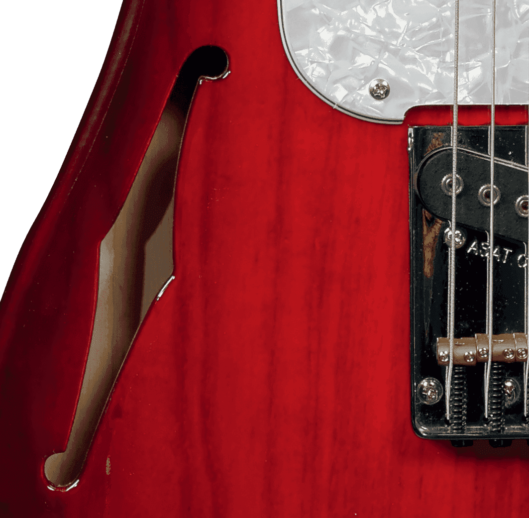 G&l Asat Classic Bluesboy Semi-hollow Tribute Hs Ht Rw - Red Burst - Guitarra eléctrica semi caja - Variation 2