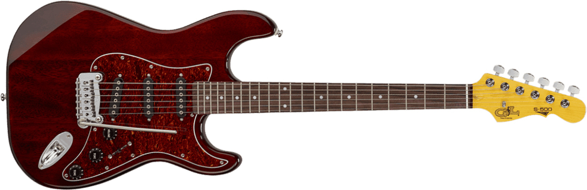 G&l S-500 Tribute 3s Trem Bc - Irish Ale - Guitarra eléctrica con forma de str. - Main picture