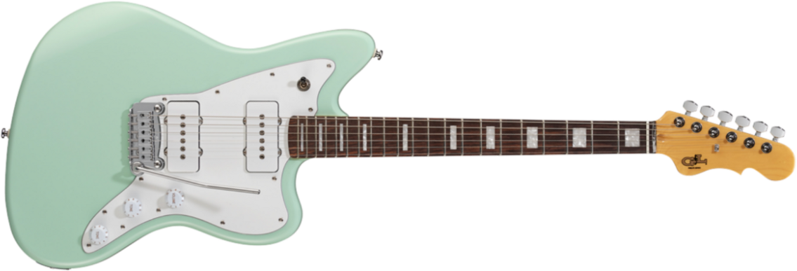 G&l Tribute Doheny - Surf Green - Guitarra electrica retro rock - Main picture