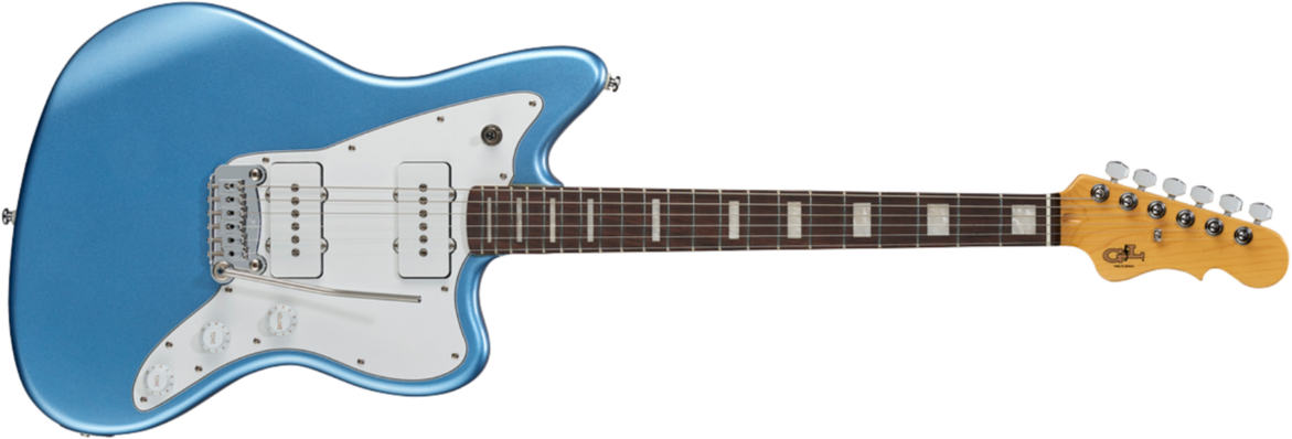 G&l Tribute Doheny - Lake Placid Blue - Guitarra electrica retro rock - Main picture
