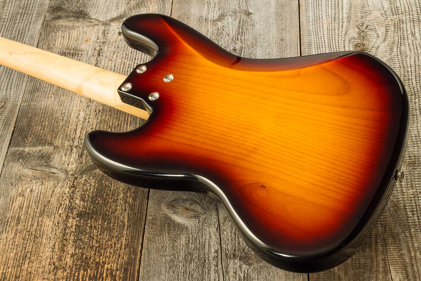 G&l Fullerton Deluxe Jb Usa Mn - 3-tone Sunburst - Bajo eléctrico de cuerpo sólido - Variation 6