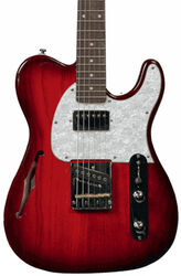 Guitarra eléctrica semi caja G&l Tribute ASAT Classic Bluesboy Semi-Hollow - Red burst