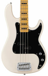 Bajo eléctrico de cuerpo sólido G&l Tribute LB-100 (MN) - Olympic white