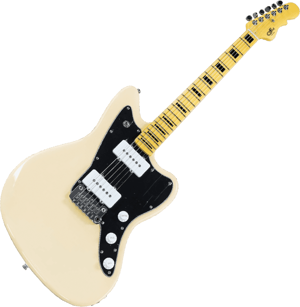 G&l Tribute Doheny - Olympic White - Guitarra electrica retro rock - Variation 1