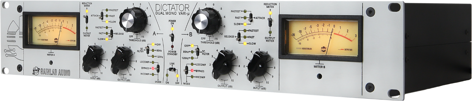 Gainlab Audio Dictator Dm - Compresor / Limiter / Gate - Variation 3