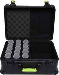 Maleta de transporte para micrófono Gator MIC CASE 15 - Case for 15 Microphones
