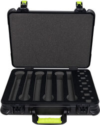Maleta de transporte para micrófono Gator frameworks MIC CASE W06 - Case for 6 Wireless Microphones
