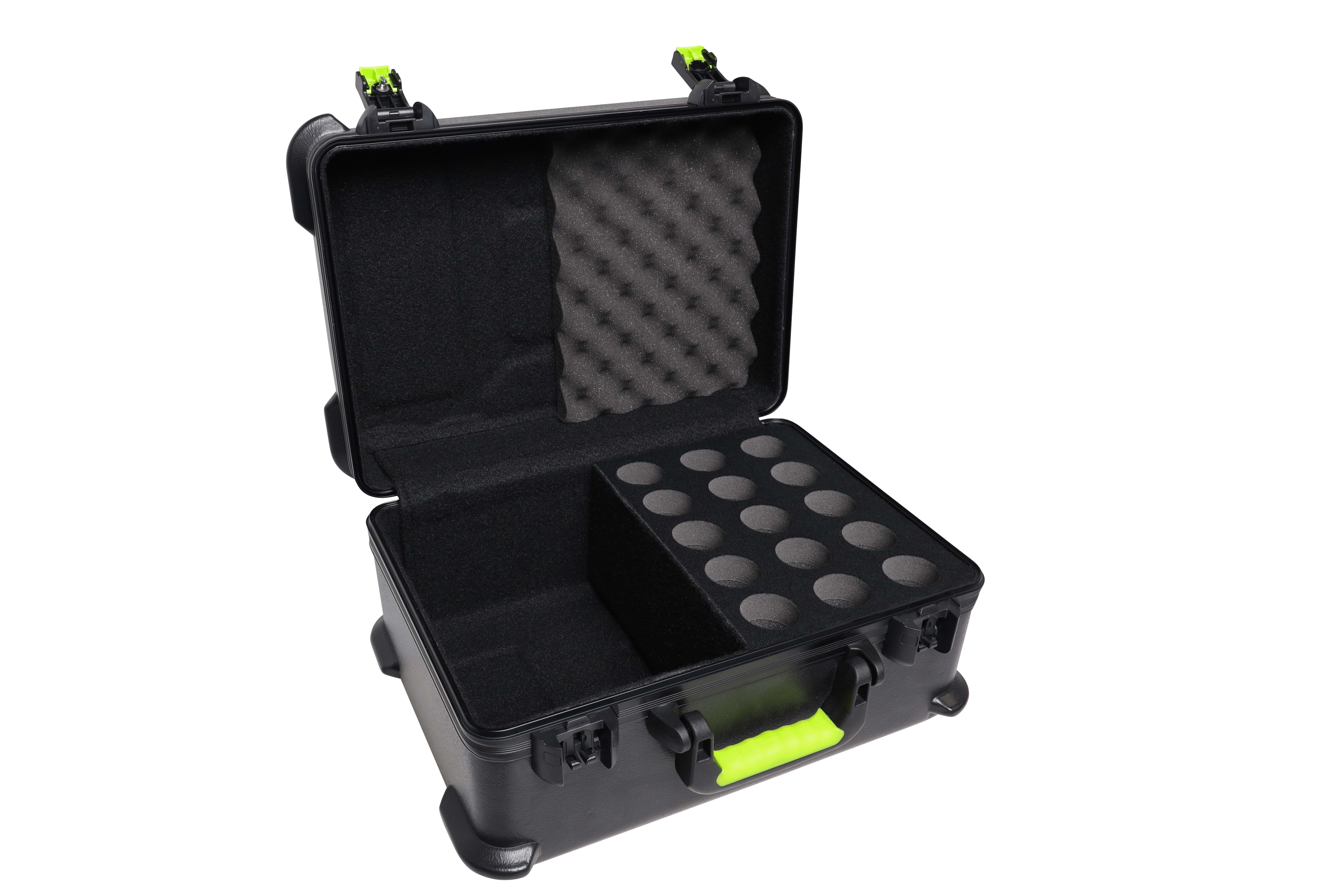 Gator Frameworks Mic Case 15 - Valise Pour 15 Micros - Maleta de transporte para micrófono - Variation 5