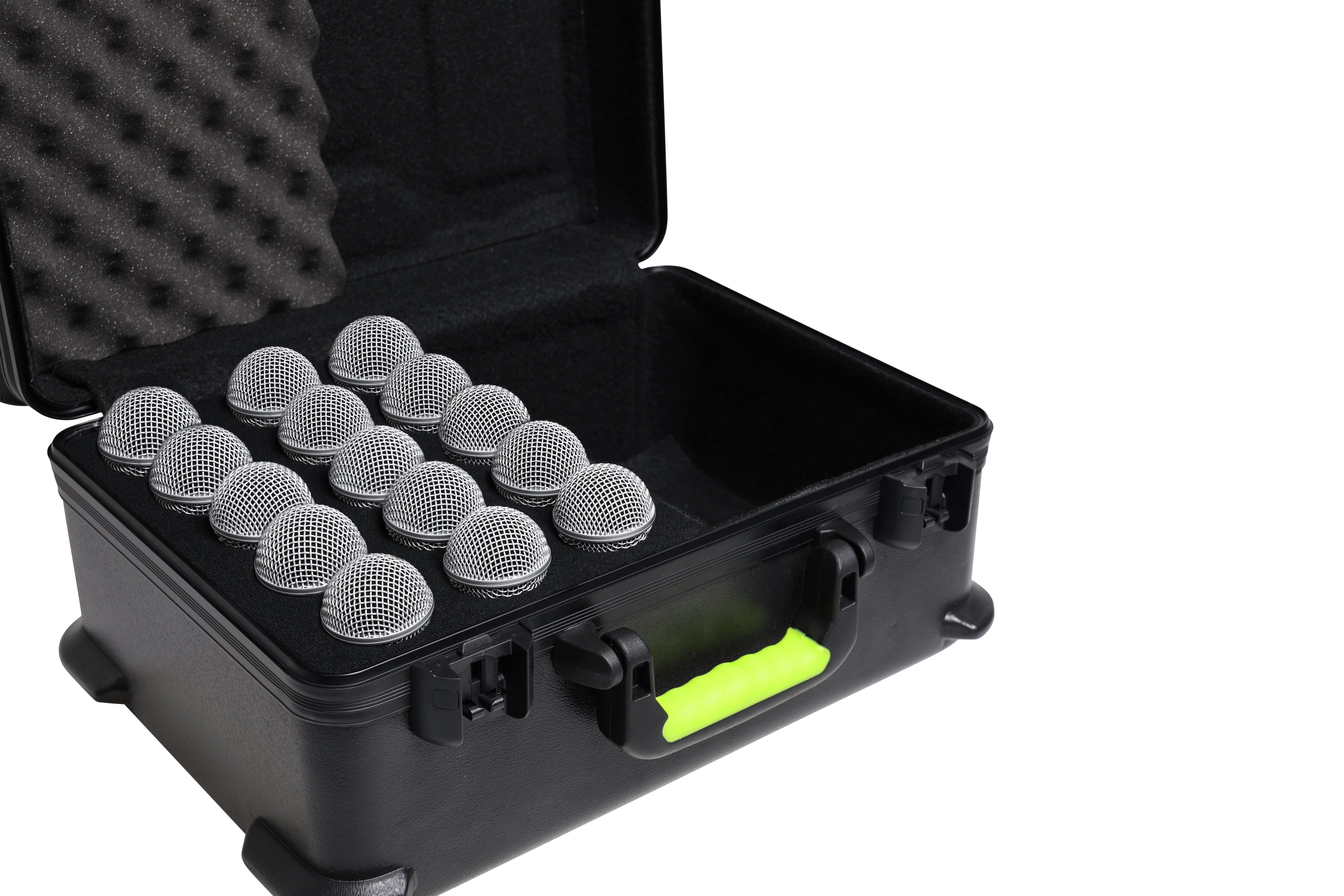 Gator Frameworks Mic Case 15 - Valise Pour 15 Micros - Maleta de transporte para micrófono - Variation 8