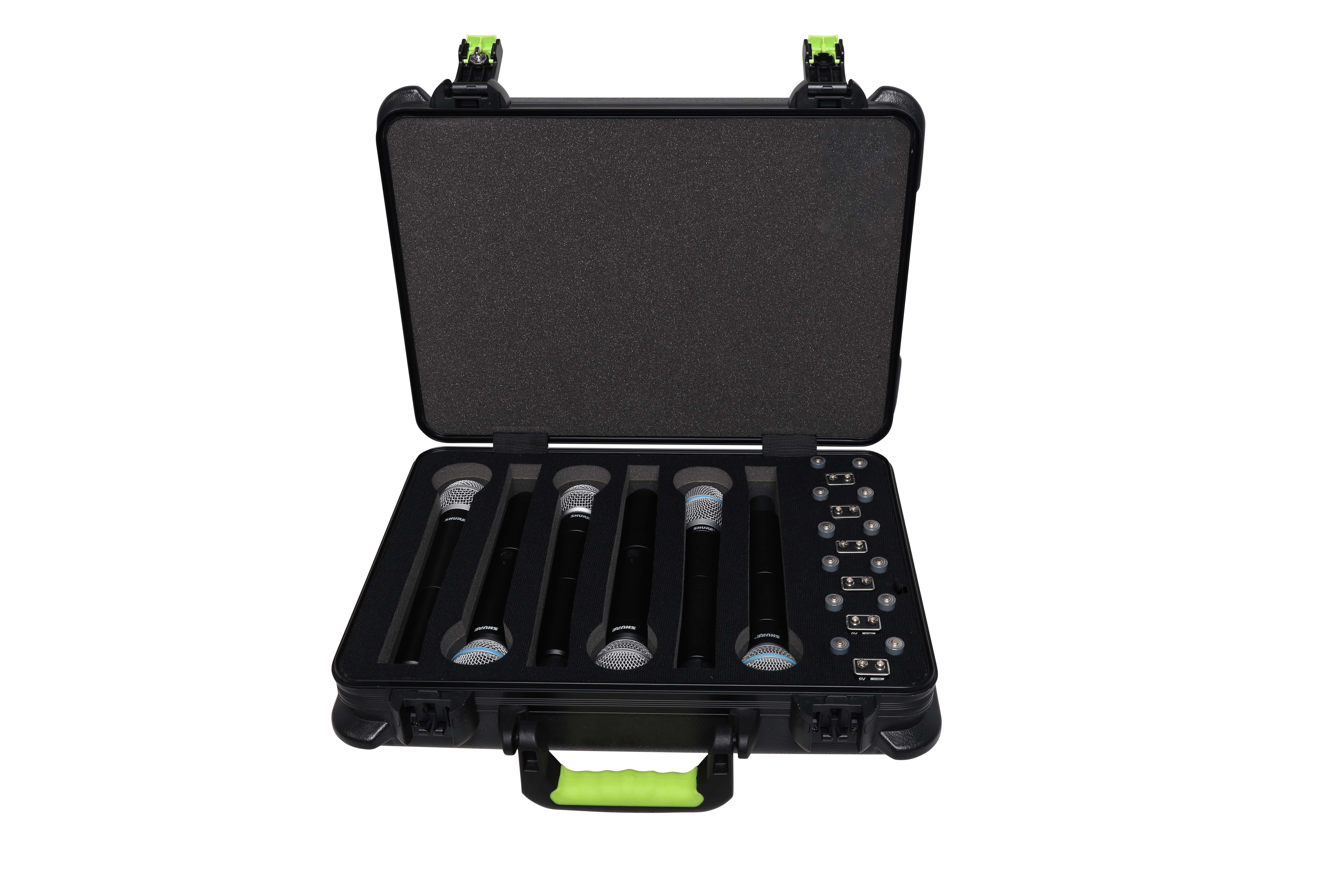 Gator Frameworks Mic Case W06 - Valise Pour 6 Micros Sans-fils - Maleta de transporte para micrófono - Variation 8