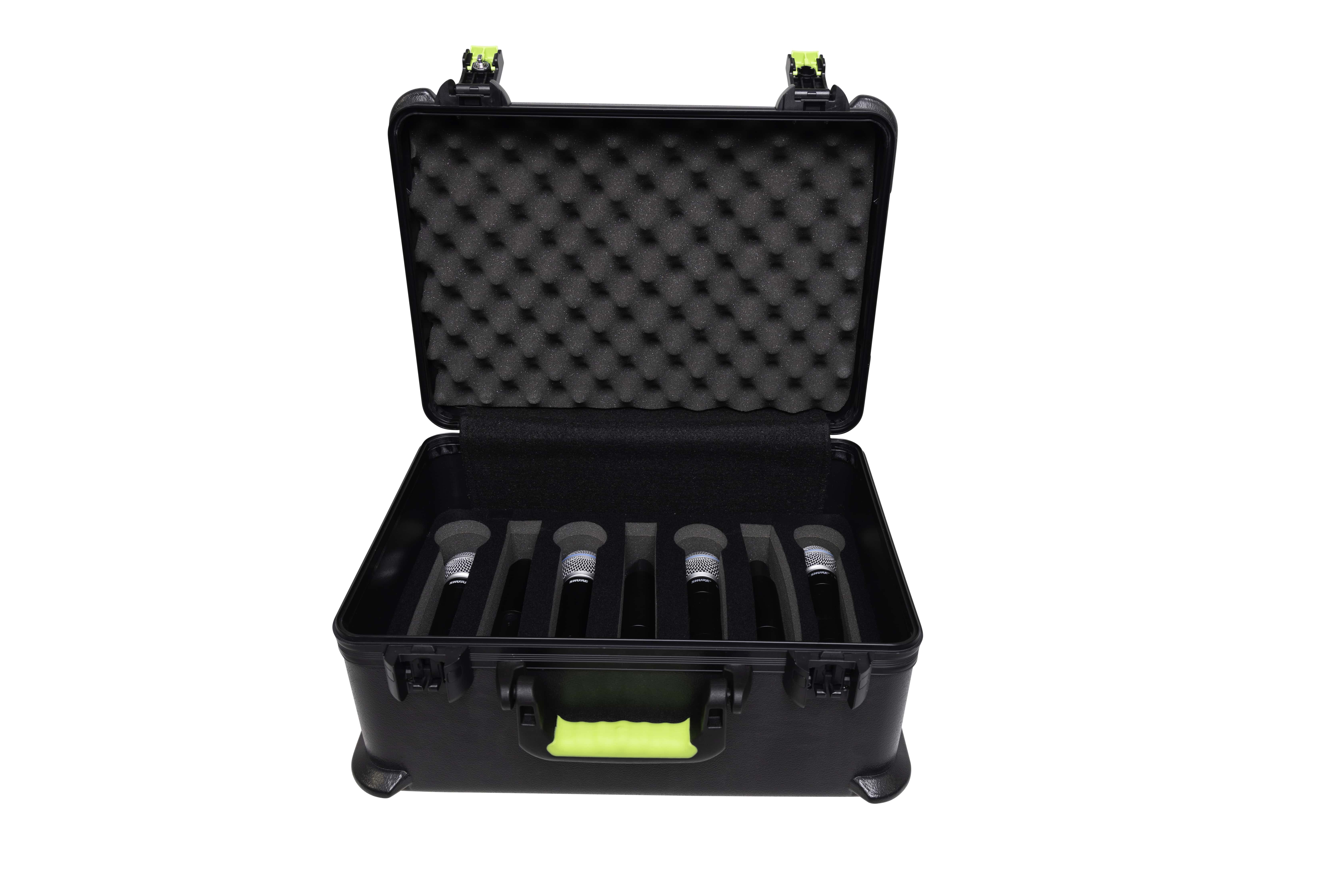 Gator Frameworks Mic Case W07 - Valise Pour 7 Micros Sans-fils - Maleta de transporte para micrófono - Variation 5