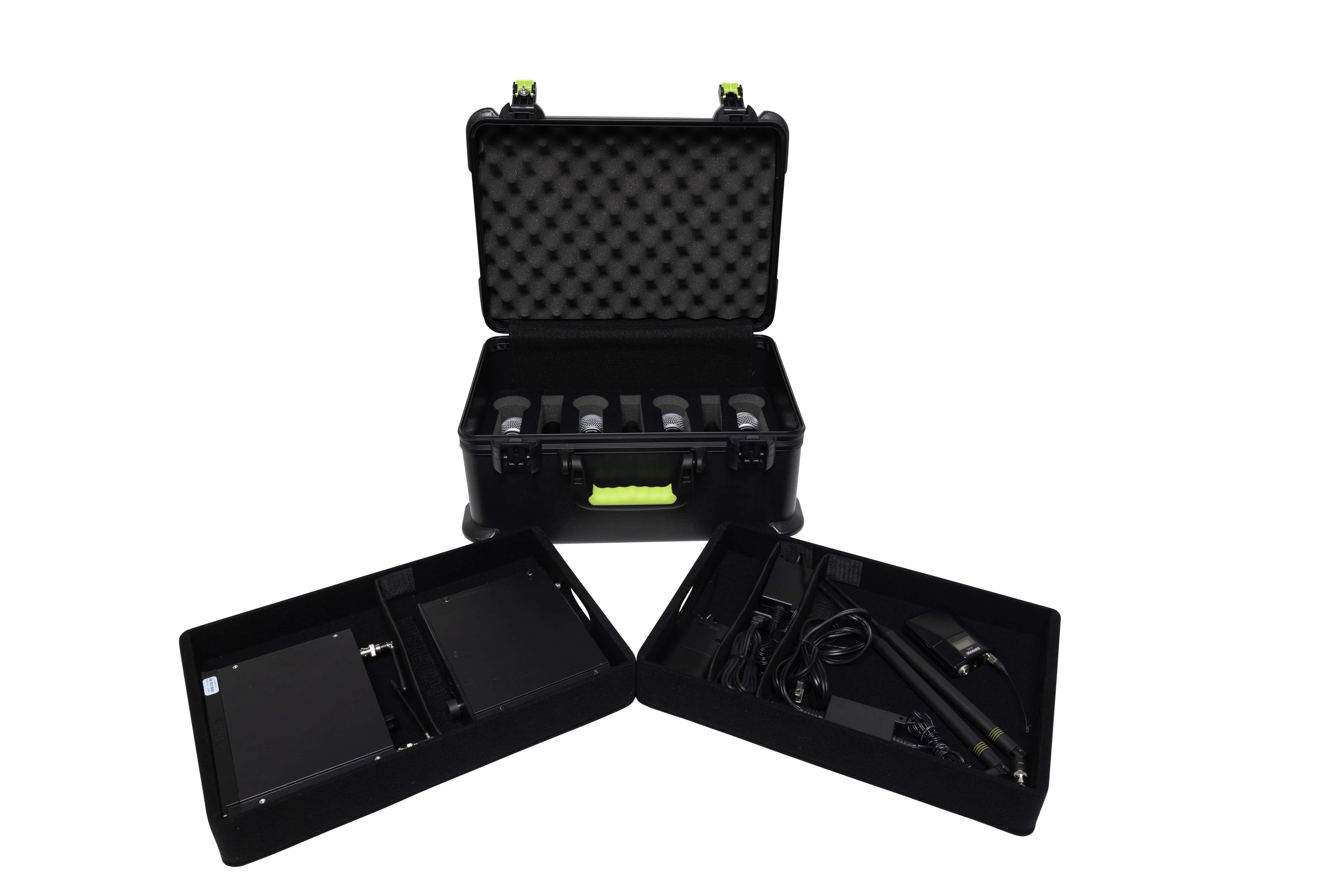 Gator Frameworks Mic Case W07 - Valise Pour 7 Micros Sans-fils - Maleta de transporte para micrófono - Variation 6