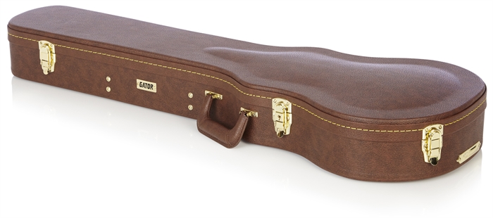 Gator Gw-lp-brown Les Paul Deluxe Wood Case - Maleta para guitarra eléctrica - Variation 1