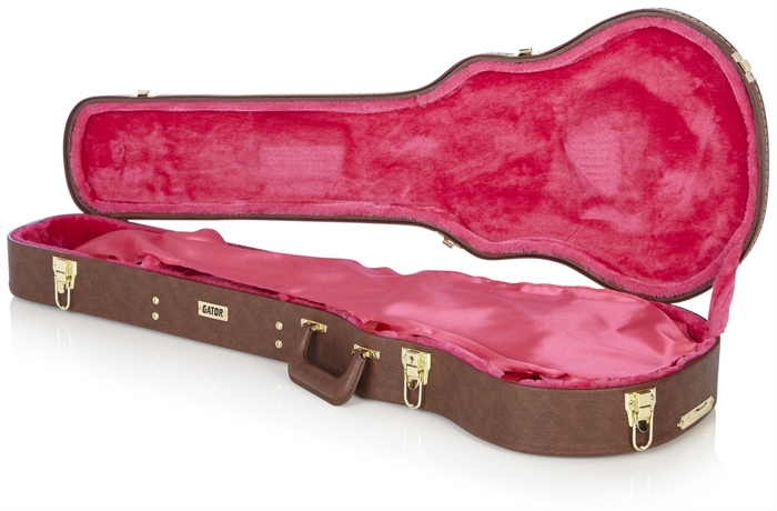 Maleta para eléctrica Gator Gibson Les Deluxe Wood Case