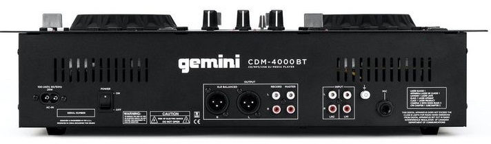 Gemini Cdm 4000bt - Plato MP3 & CD - Variation 2