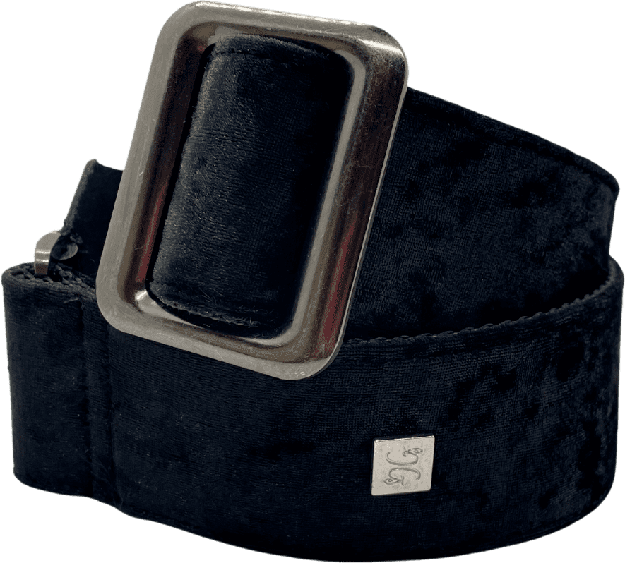 Get M Get M Crushed Velvet Black - Correa - Main picture