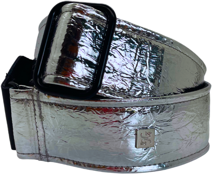 Get M Get M Distressed Vernice Silver - Correa - Main picture