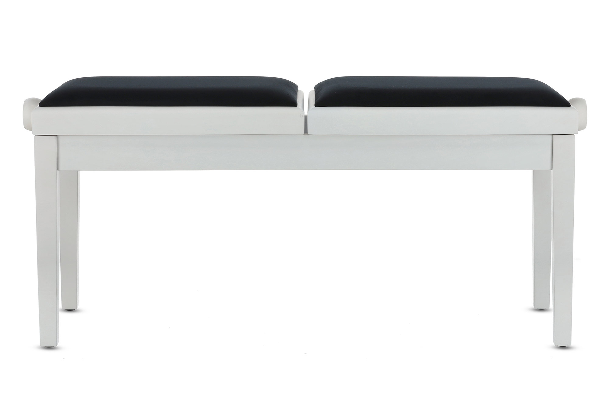 Gewa Banquette Piano Deluxe Double Blanc Mat - Bancos para teclado - Variation 5