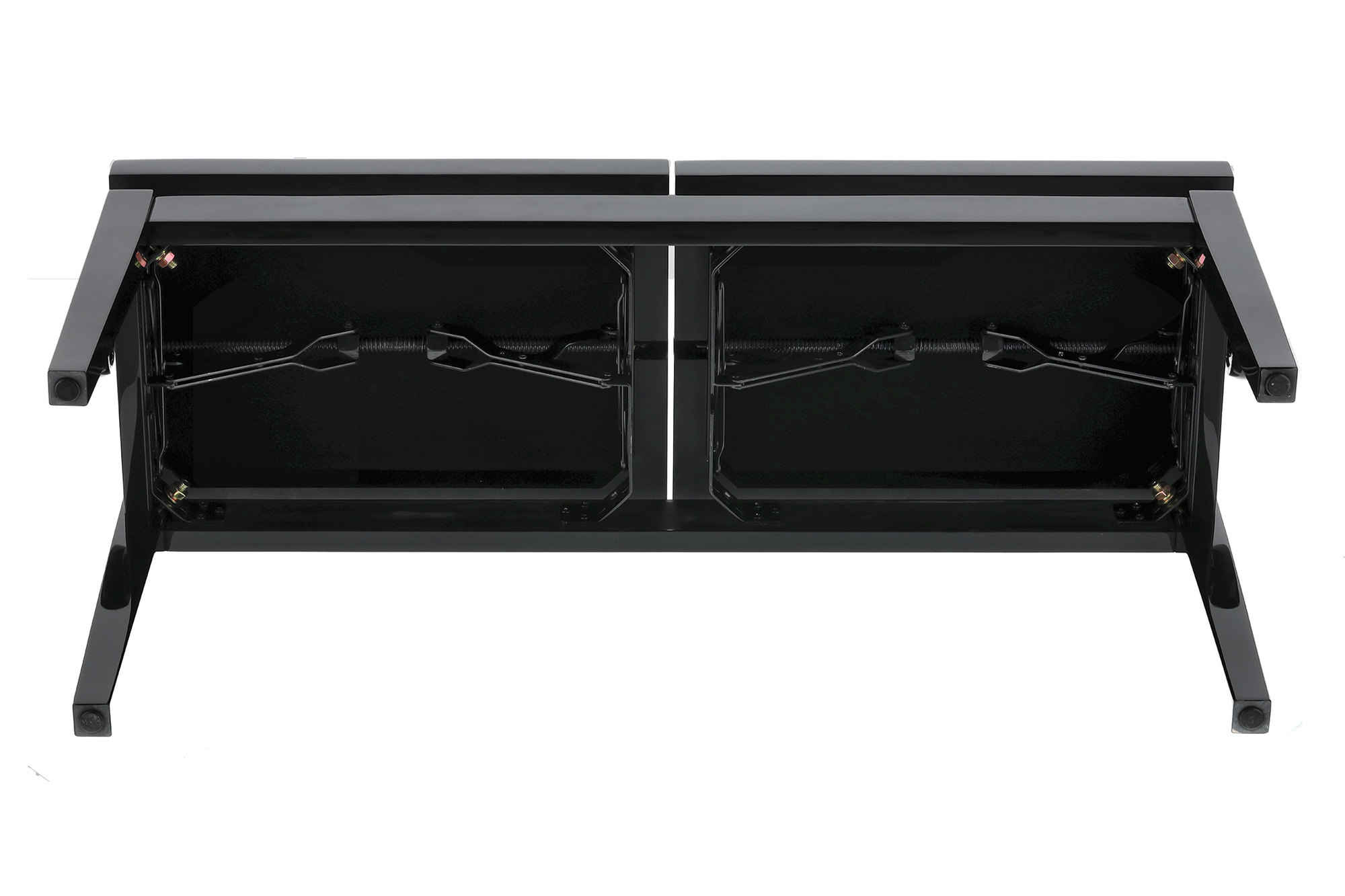 Gewa Banquette Piano Deluxe Double Noir Brillant - Bancos para teclado - Variation 11