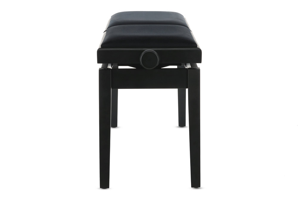 Gewa Banquette Piano Deluxe Double Noir Mat - Bancos para teclado - Variation 9