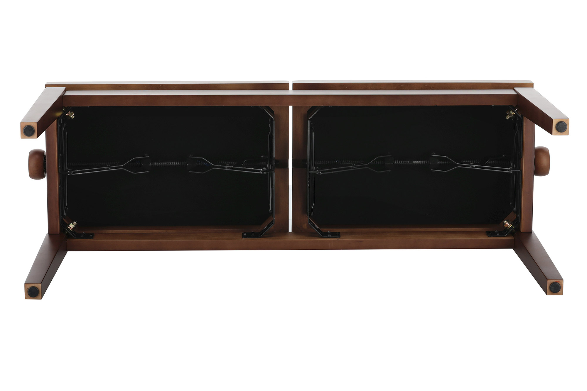 Gewa Banquette Piano Deluxe Double Noyer Mat - Bancos para teclado - Variation 9