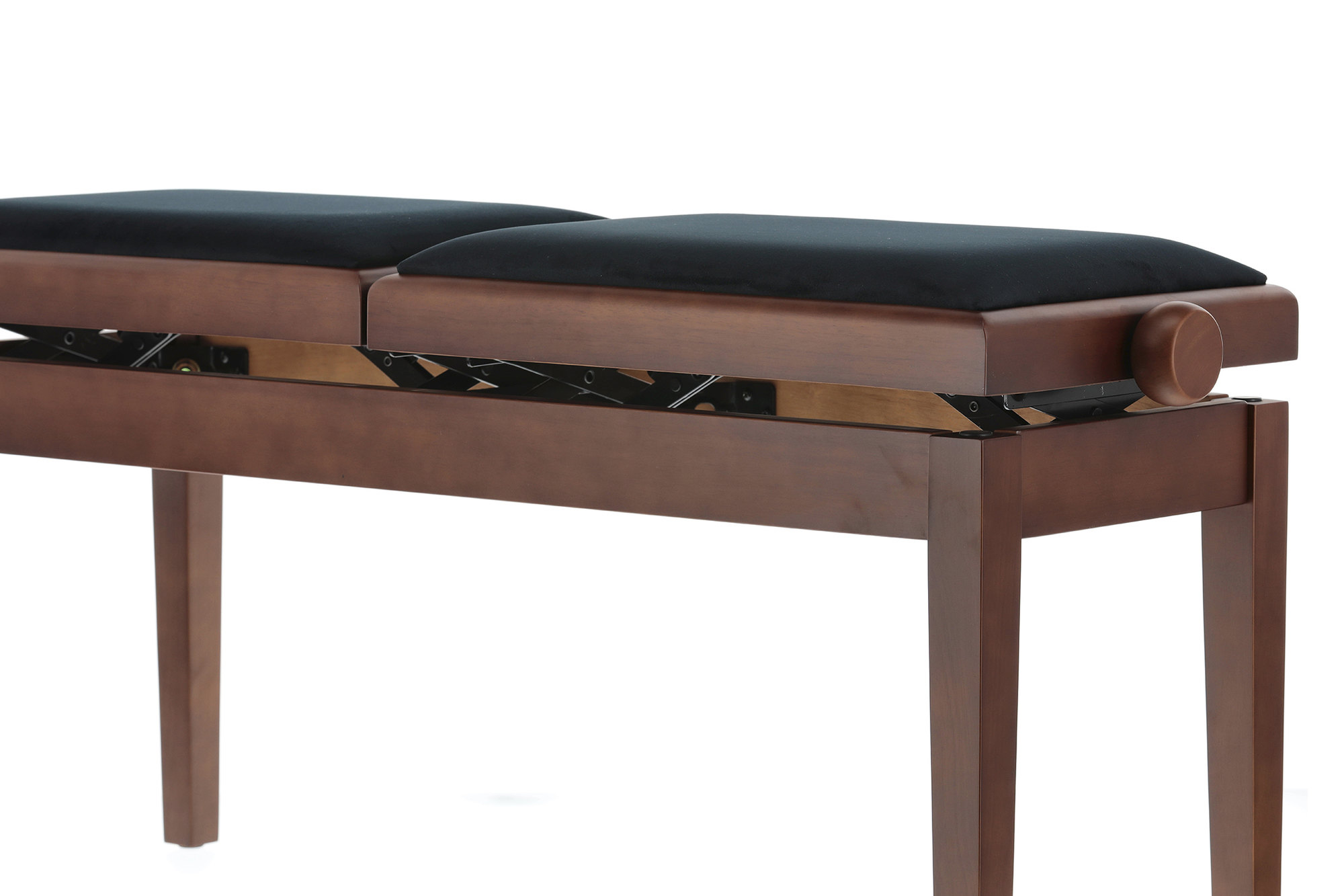 Gewa Banquette Piano Deluxe Double Noyer Mat - Bancos para teclado - Variation 10