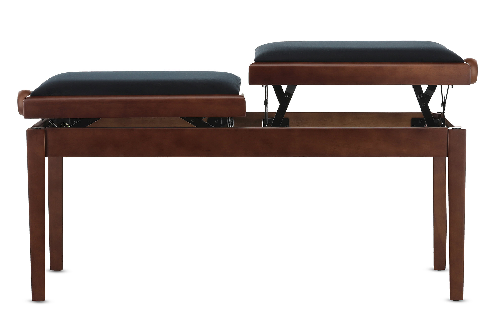 Gewa Banquette Piano Deluxe Double Noyer Mat - Bancos para teclado - Variation 4