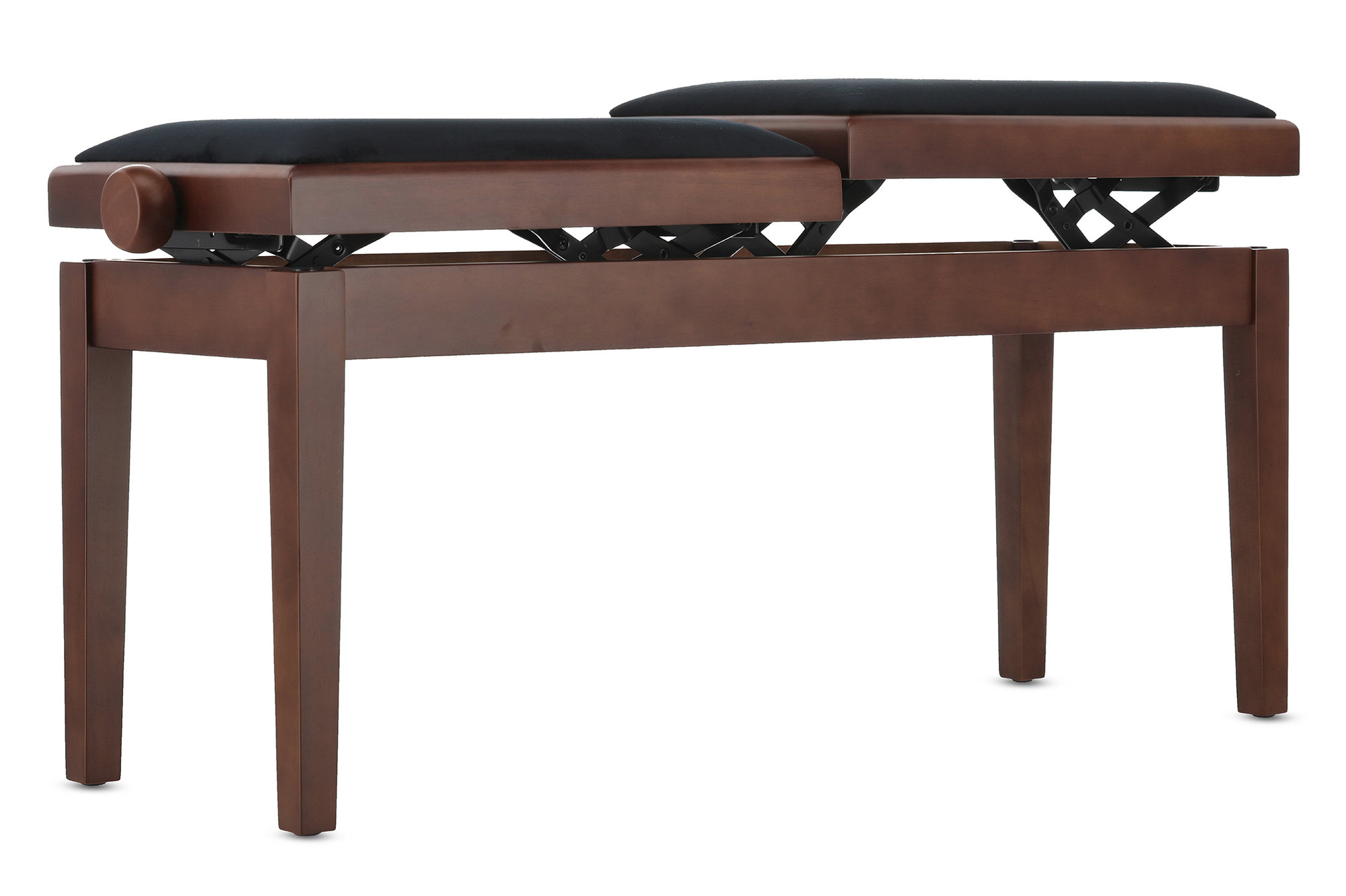 Gewa Banquette Piano Deluxe Double Noyer Mat - Bancos para teclado - Variation 8