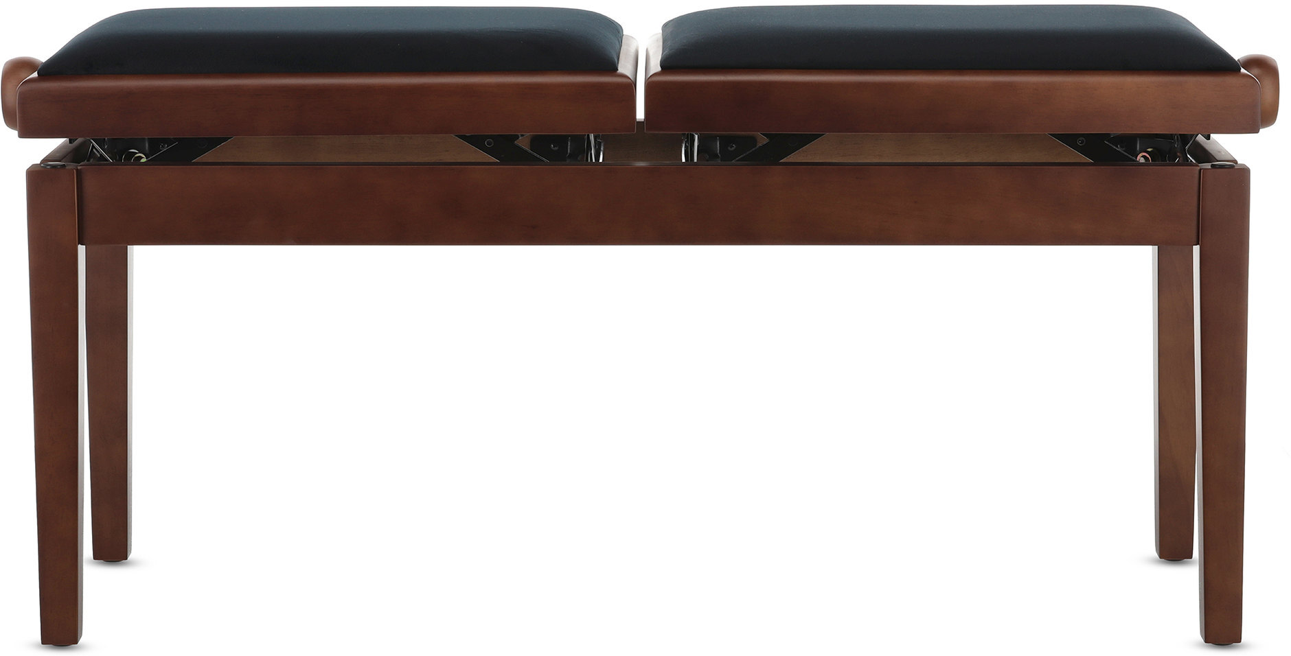 Gewa Banquette Piano Deluxe Double Noyer Mat - Bancos para teclado - Main picture