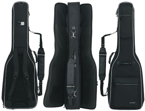 Gewa Double Guit. Elect. Et Folk Prestige 25 Black - Bolsa para guitarra acústica - Main picture