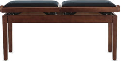 Bancos para teclado Gewa BANQUETTE PIANO DELUXE DOUBLE NOYER MAT