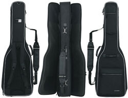 Bolsa para guitarra acústica Gewa Housse double Prestige line 25 guitare elect./west. bk