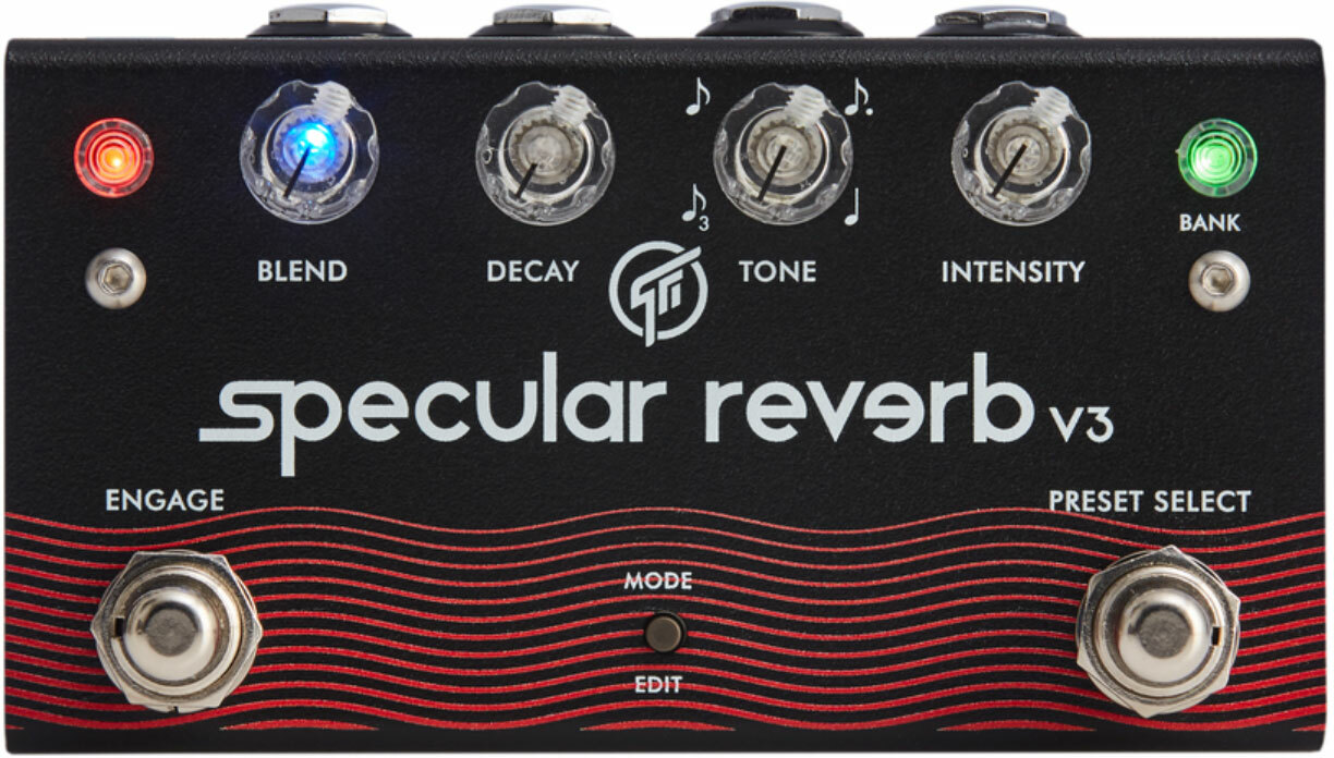 Gfi System Specular Reverb V3 - Pedal de reverb / delay / eco - Main picture